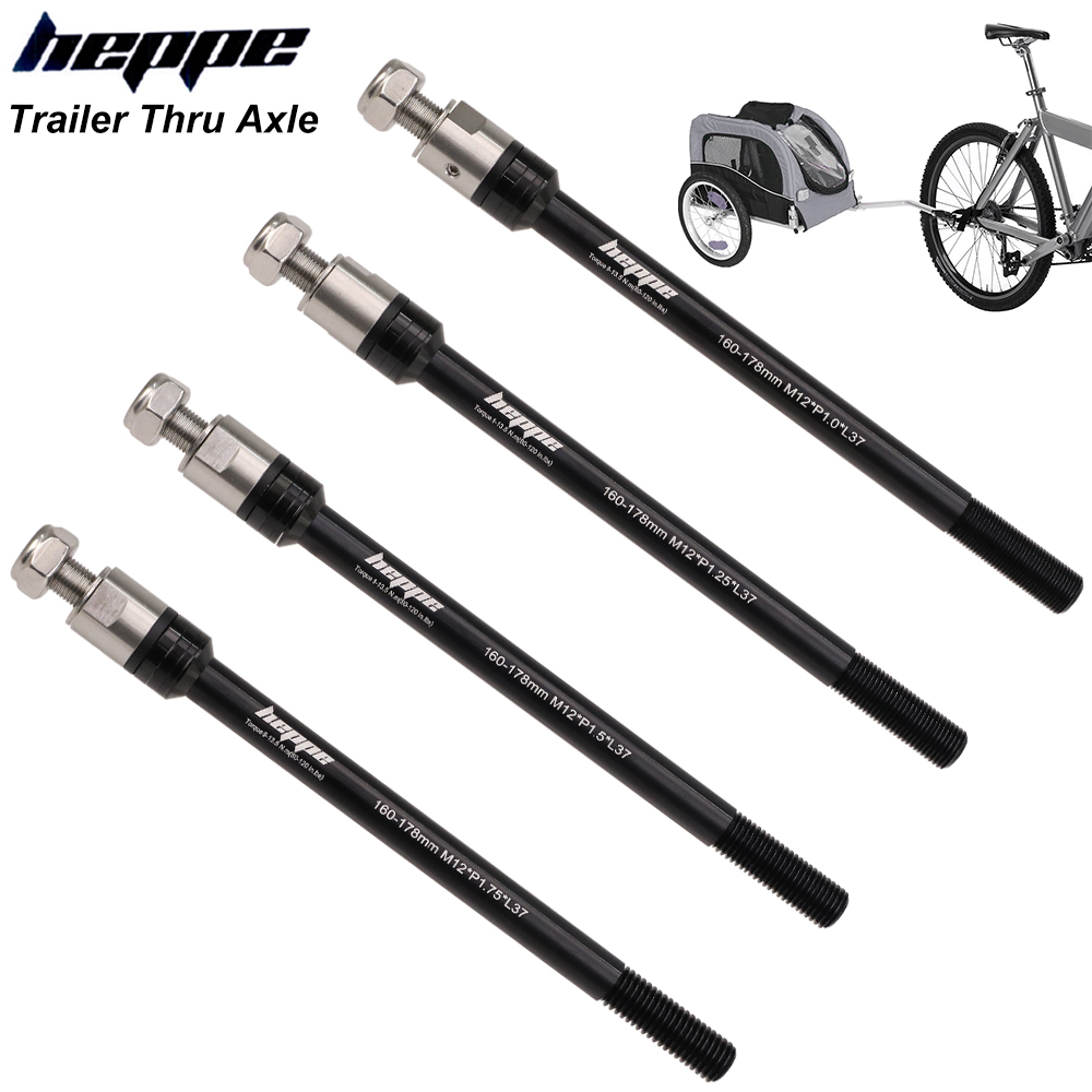 Thru Axle Adapter For Bike Trainer - HEPPE przyczepka rowerowa przez oś przyczepka