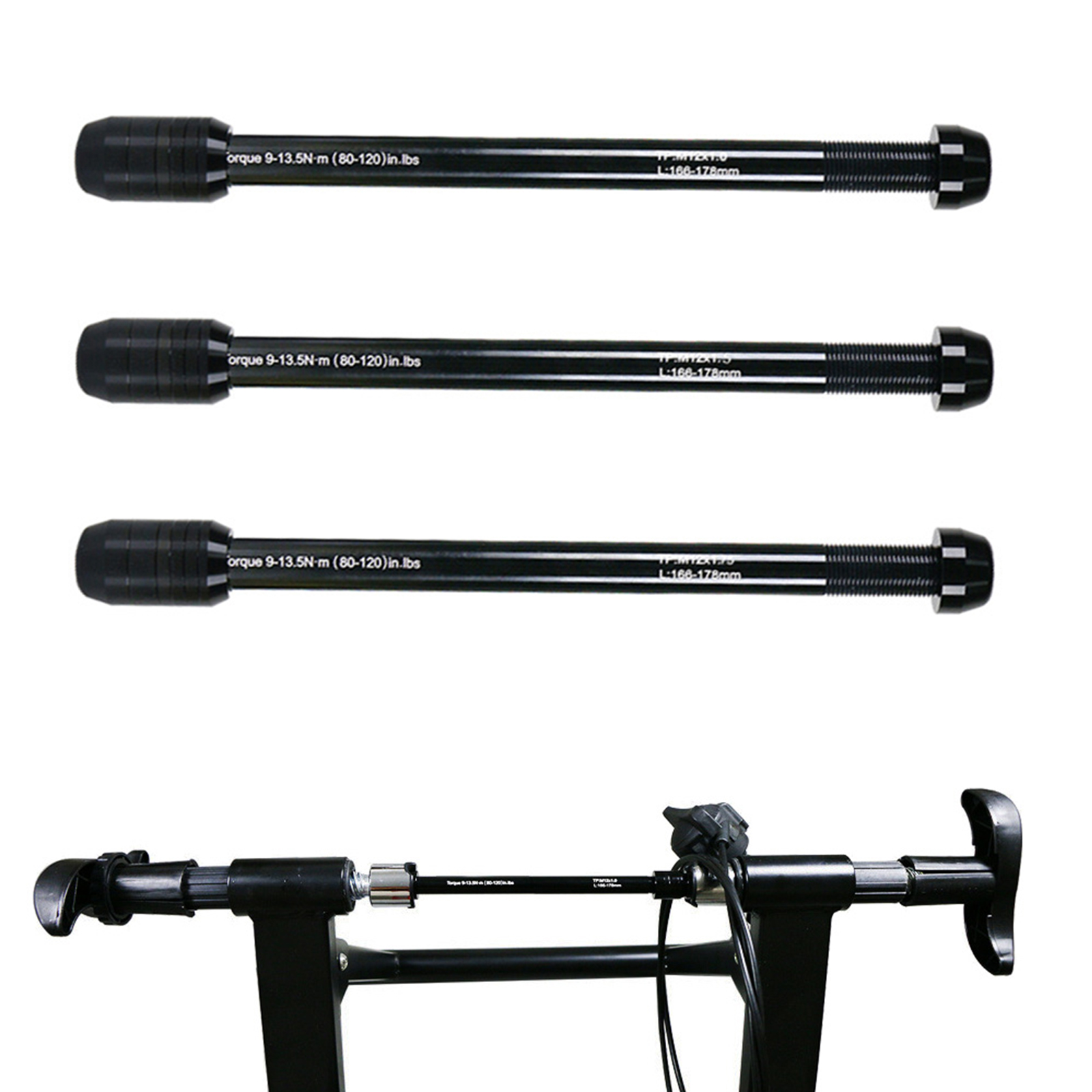 Thru Axle Adapter For Bike Trainer - Oś przelotowa do trenażera rowerowego 12x142-148mm,