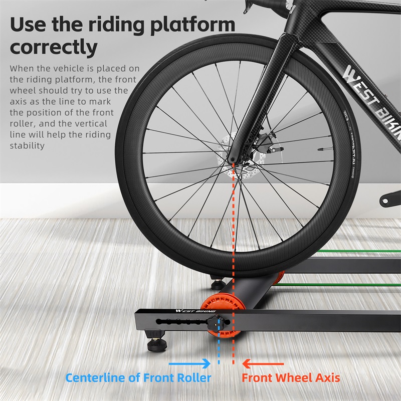 WEST BIKING Rolkowy Trenażer R – Bike Rollers Indoor Cycling Aluminum recenzja i cena