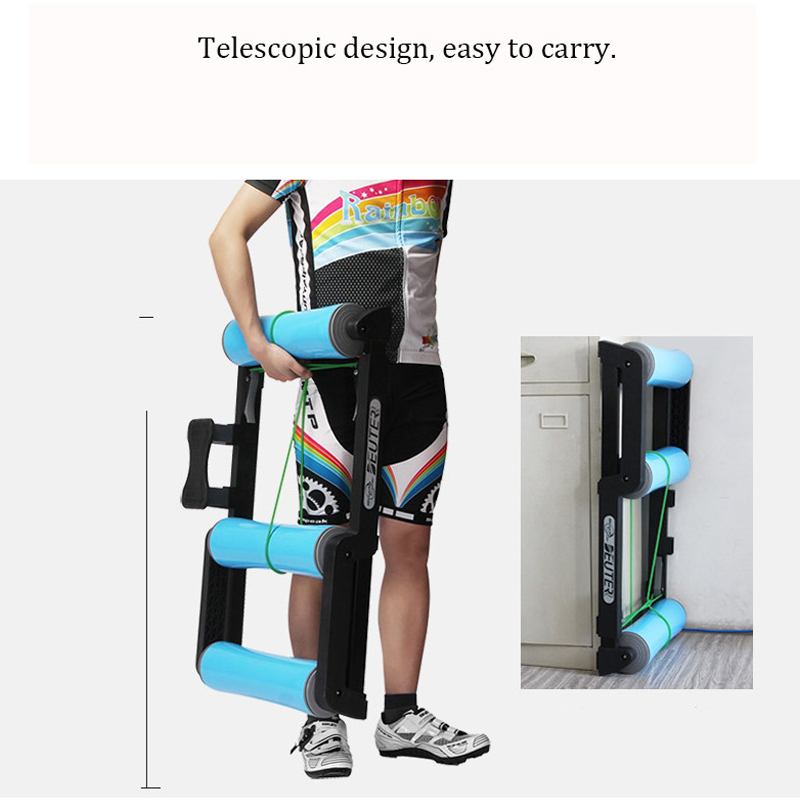Rolki rowerowe do ćwiczeń w po – Bike Rollers Indoor Cycling Aluminum recenzja i cena