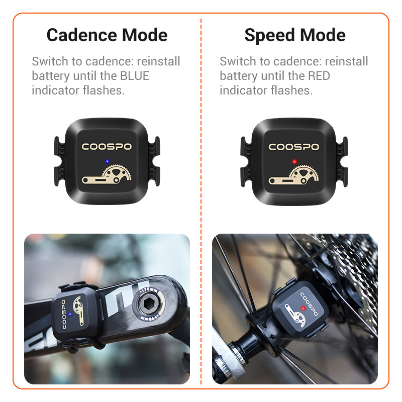 COOSPO – czujnik prędkości i k – Cycling Speed Cadence Sensor Dual recenzja i cena