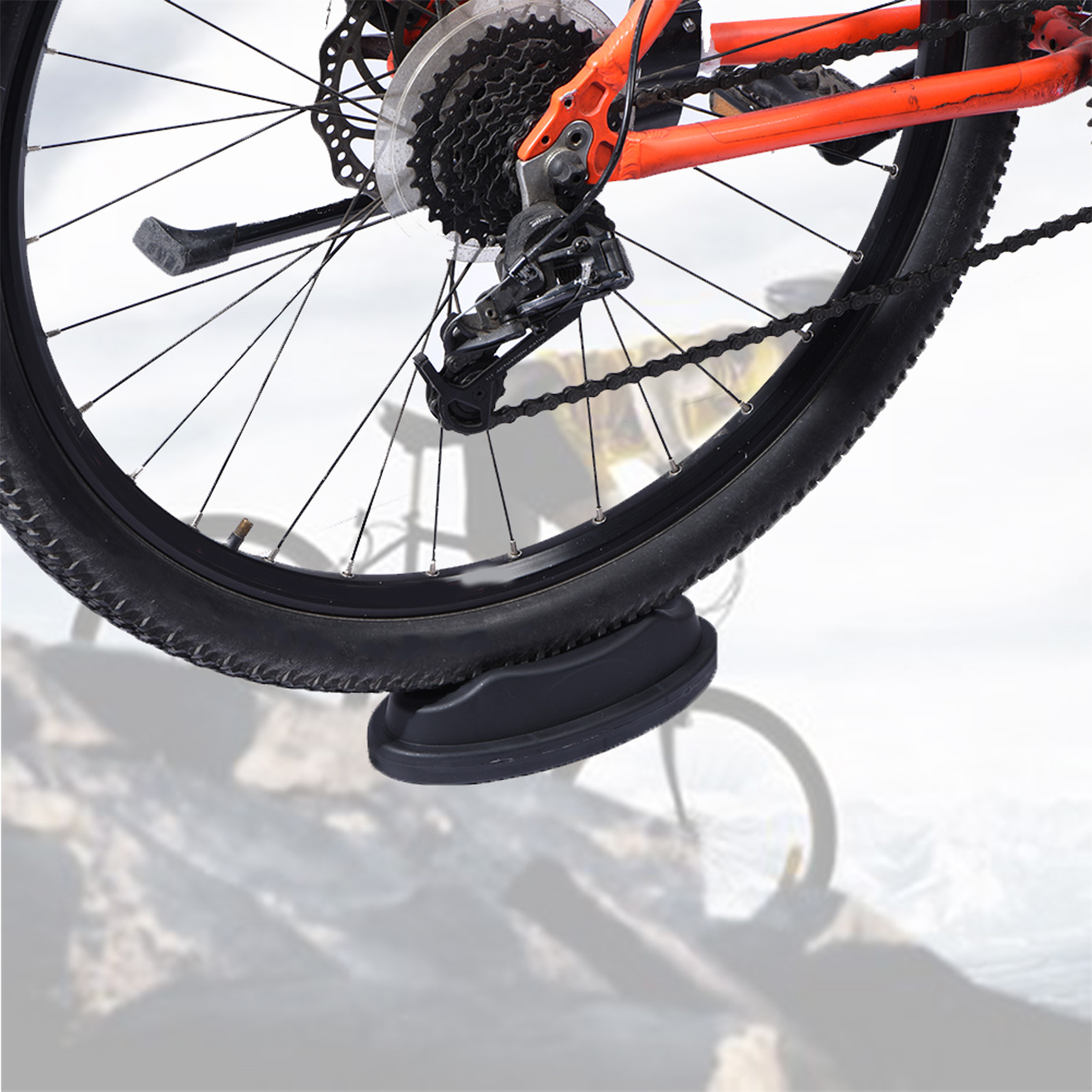 Podwyższenie przedniego koła r – Bike Trainer Front Wheel Riser Block recenzja i cena
