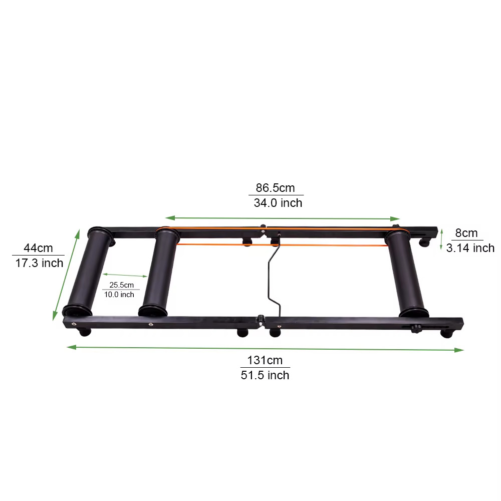 Mini aluminiowe rolki do treni – Bike Rollers Indoor Cycling Aluminum recenzja i cena